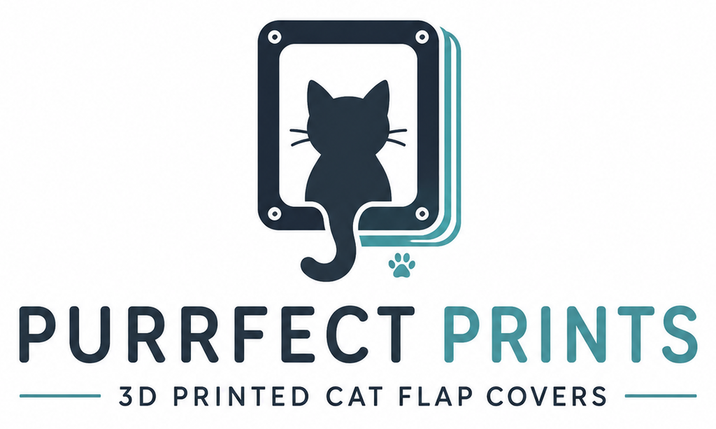 Purrfect Prints – 3D Printed Cat Flap Covers